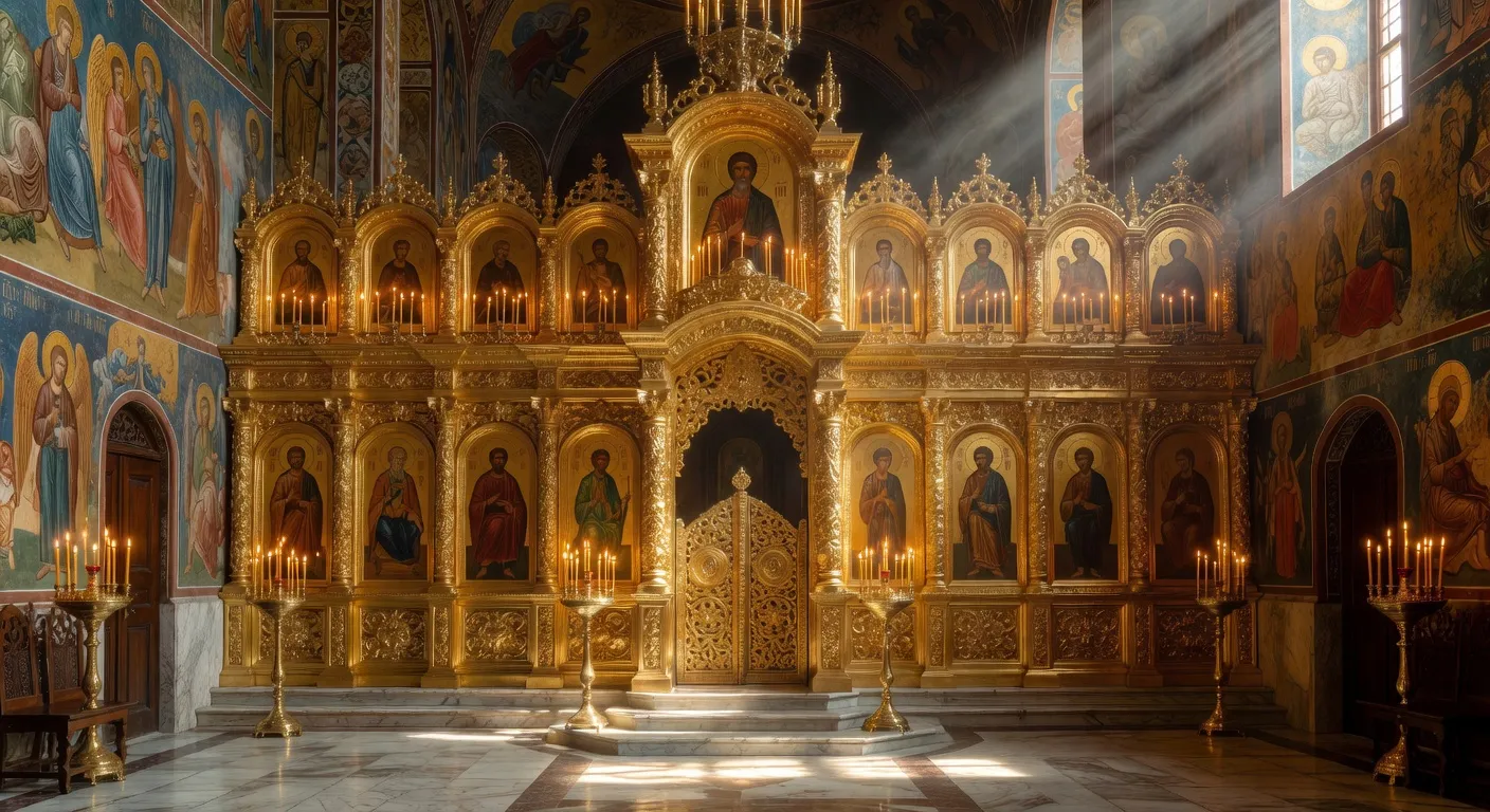 Representation historique de la chute de Constantinople en 1453 avec les murailles et Sainte-Sophie