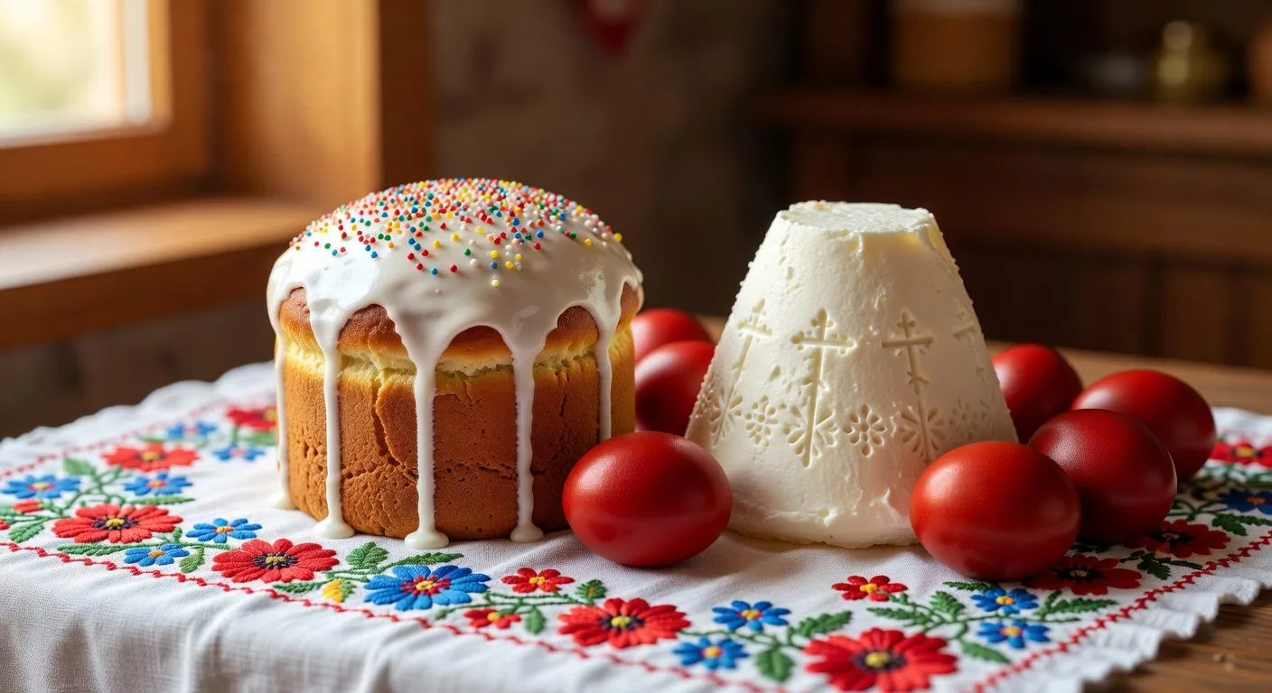 Preparation du koulitch avec petrissage de la pate enrichie de beurre et d'oeufs