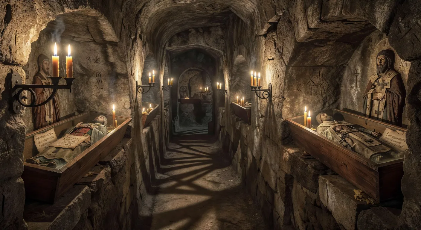 Eglise Saint-Georges du monastere Vydubychi a Kiev entouree de verdure au printemps