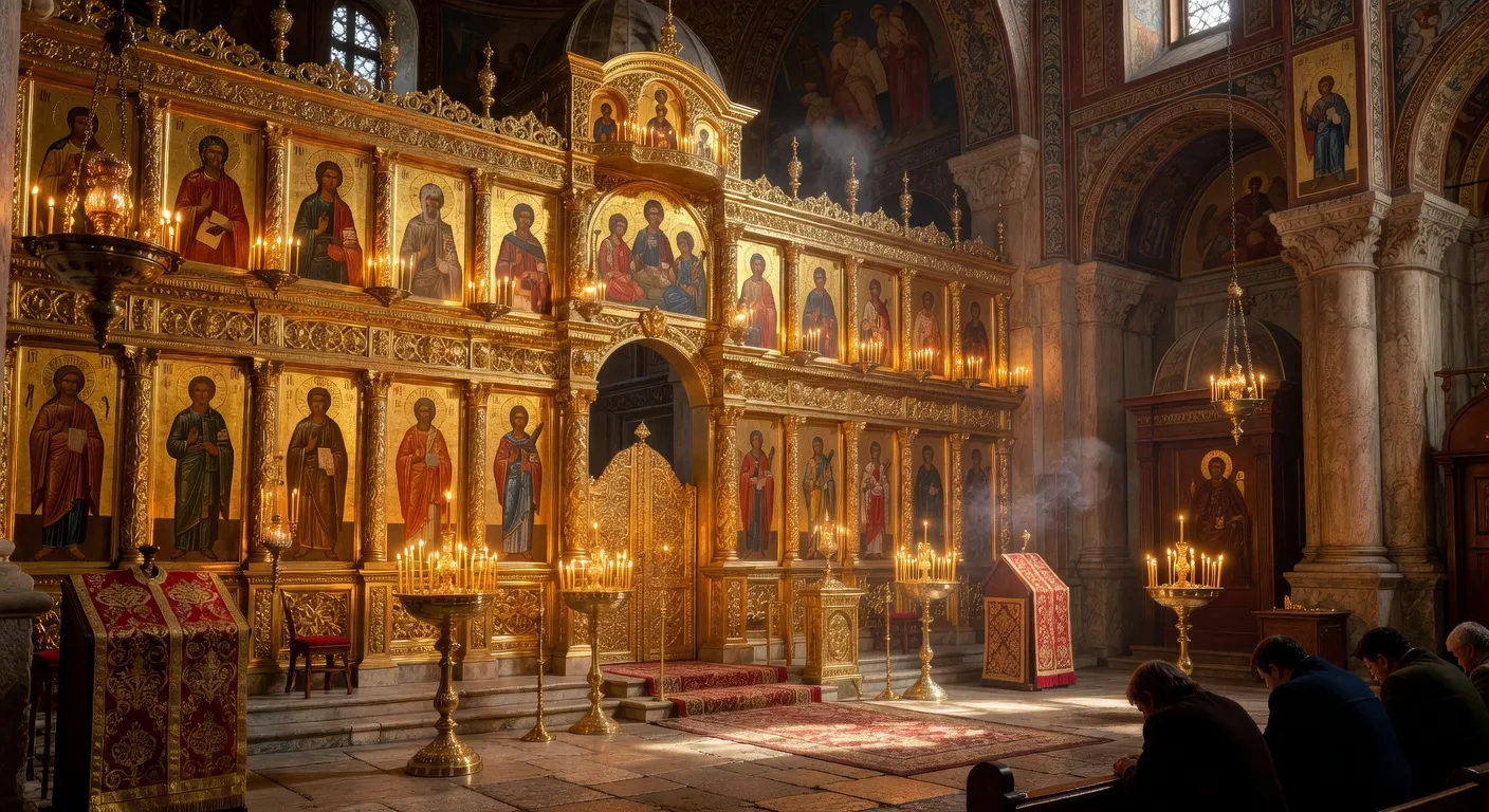 Gros plan sur plusieurs pyssanky montrant la variete des motifs geometriques et des couleurs traditionnelles