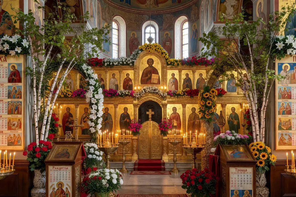 Calendrier orthodoxe 2026 avec icônes et dates des grandes fêtes