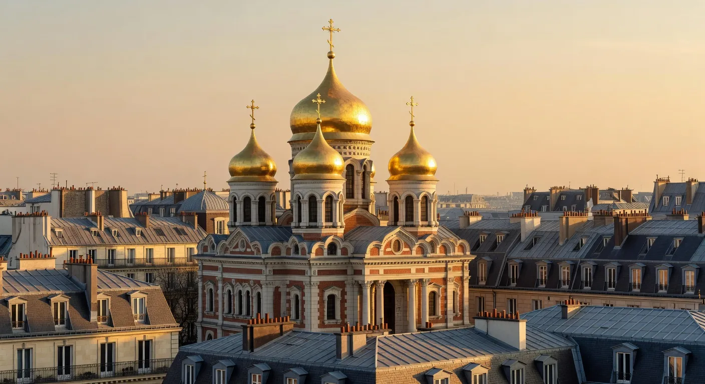 Cathedrale Saint-Alexandre-Nevsky a Paris