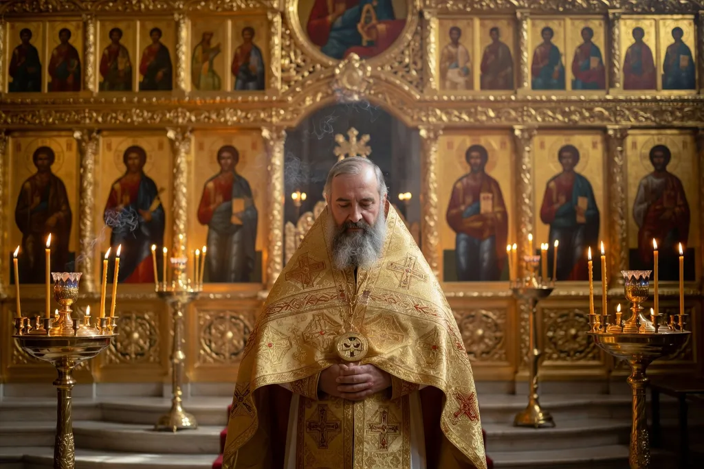 Portrait éditorial d'un archiprêtre orthodoxe en France
